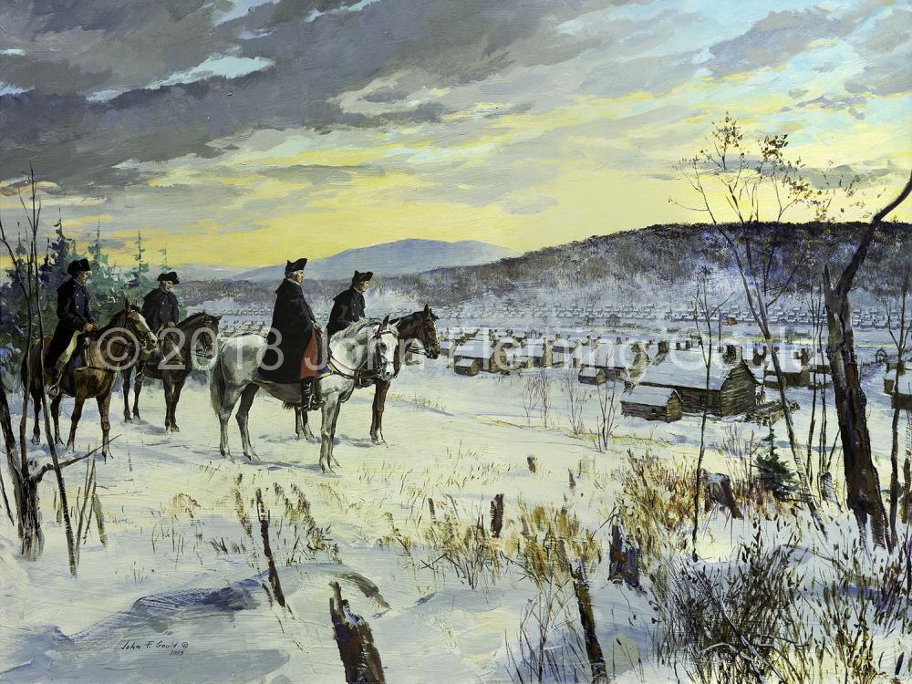 The Last Cantonment — winter encampment at New Windsor, 1782-83