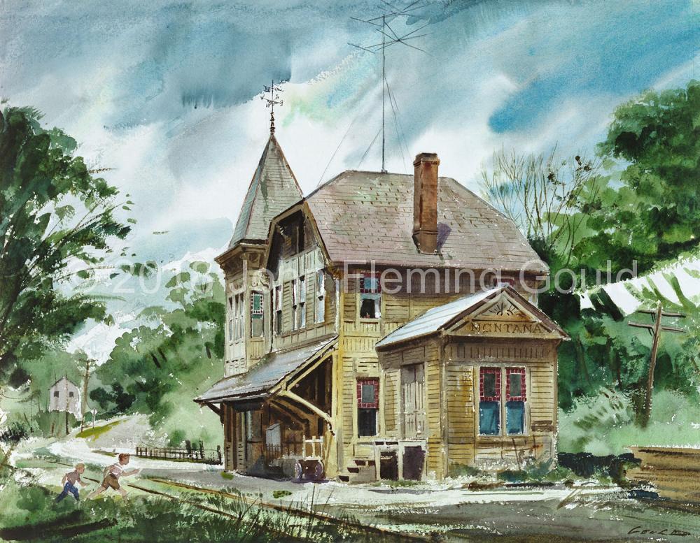 Cornwall — Firthcliff Railroad Station