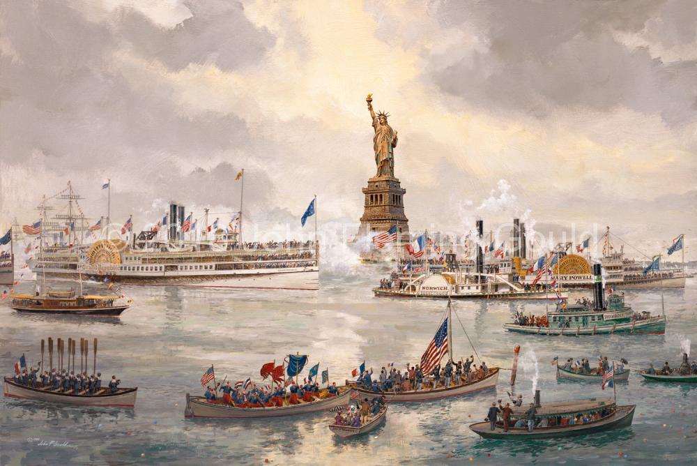 The Statue of Liberty by John F. Gould