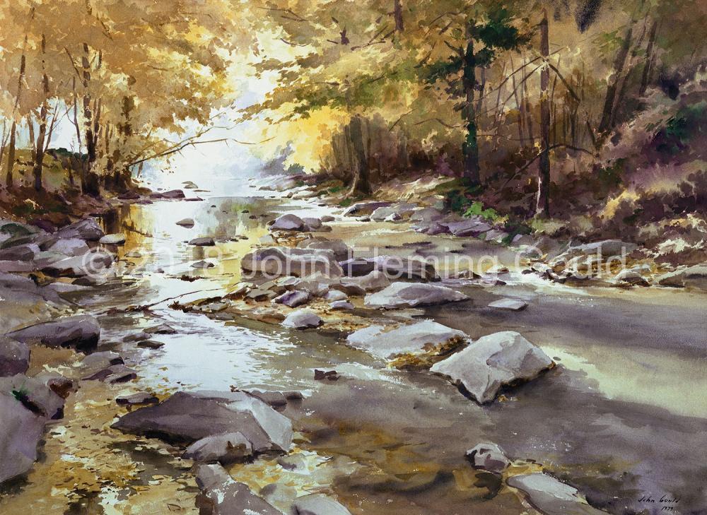 Woodbury Creek landscape
